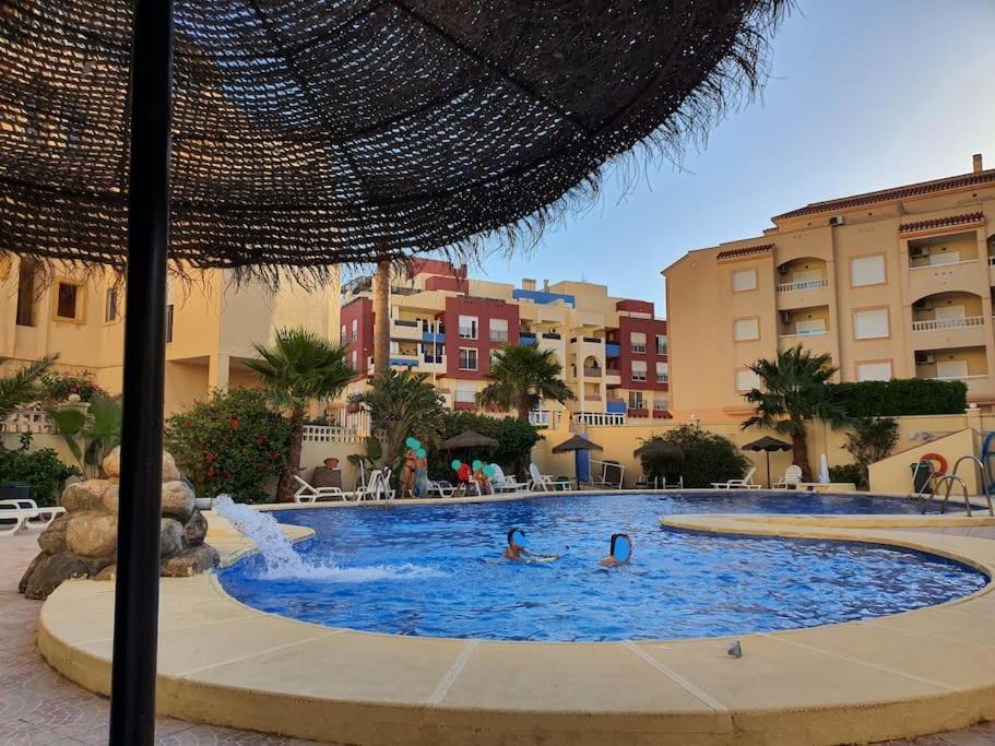 Ferienwohnung Atico En La Playa Roquetas de Mar Exterior foto